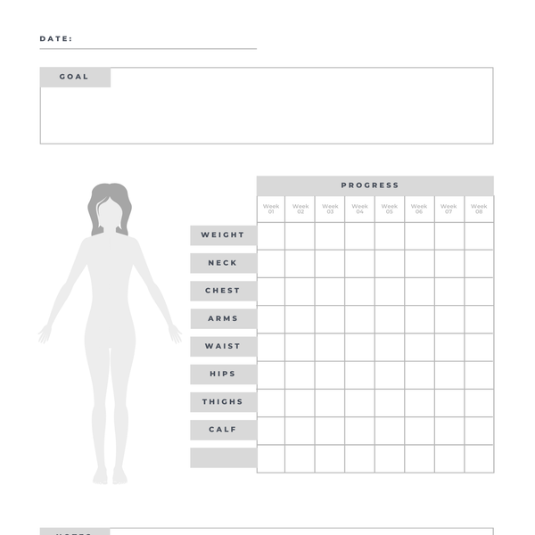 Her Complete Fitness Planner