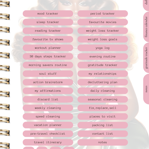 The Ultimate Digital Goal & Lifestyle Planner for Women